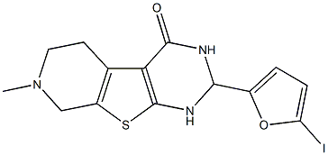 321529-54-8 2-(5-iodo-2-furyl)-7-methyl-2,3,5,6,7,8-hexahydropyrido[4',3':4,5]thieno[2,3-d]pyrimidin-4(1H)-one