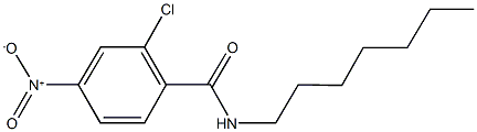 2-chloro-N-heptyl-4-nitrobenzamide,321531-72-0,结构式