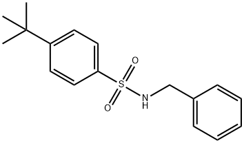 N-benzyl-4-tert-butylbenzenesulfonamide Structure