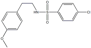 321721-75-9 4-chloro-N-[2-(4-methoxyphenyl)ethyl]benzenesulfonamide