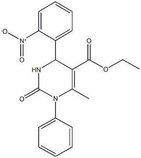 321943-53-7 ethyl 4-{2-nitrophenyl}-6-methyl-2-oxo-1-phenyl-1,2,3,4-tetrahydropyrimidine-5-carboxylate