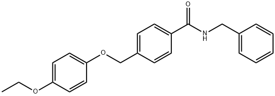 N-benzyl-4-[(4-ethoxyphenoxy)methyl]benzamide|