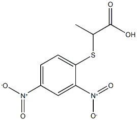 2-({2,4-dinitrophenyl}sulfanyl)propanoic acid|