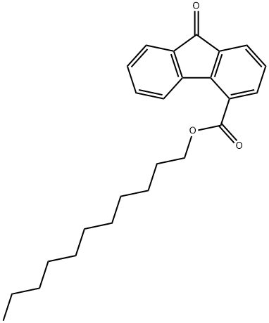 undecyl 9-oxo-9H-fluorene-4-carboxylate Structure