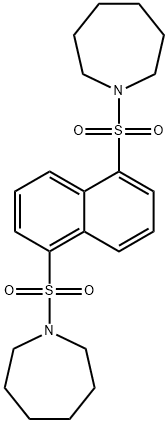 324067-59-6 1-{[5-(1-azepanylsulfonyl)-1-naphthyl]sulfonyl}azepane