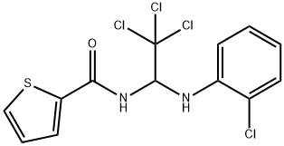 324069-71-8 N-[2,2,2-trichloro-1-(2-chloroanilino)ethyl]-2-thiophenecarboxamide