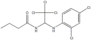 324073-03-2 N-[2,2,2-trichloro-1-(2,4-dichloroanilino)ethyl]butanamide