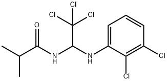 2-methyl-N-[2,2,2-trichloro-1-(2,3-dichloroanilino)ethyl]propanamide|