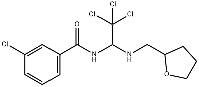 324073-73-6 3-chloro-N-{2,2,2-trichloro-1-[(tetrahydrofuran-2-ylmethyl)amino]ethyl}benzamide