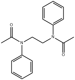 N-{2-[acetyl(phenyl)amino]ethyl}-N-phenylacetamide 化学構造式