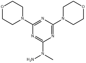2-(1-methylhydrazino)-4,6-di(4-morpholinyl)-1,3,5-triazine,324532-16-3,结构式