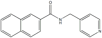 N-(4-pyridinylmethyl)-2-naphthamide,324775-96-4,结构式