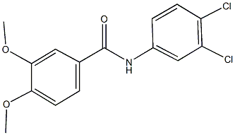 N-(3,4-dichlorophenyl)-3,4-dimethoxybenzamide 结构式