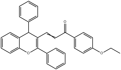 325729-90-6 3-(2,4-diphenyl-4H-chromen-3-yl)-1-(4-ethoxyphenyl)-2-propen-1-one