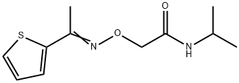 N-isopropyl-2-({[1-(2-thienyl)ethylidene]amino}oxy)acetamide Structure