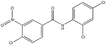 4-chloro-N-(2,4-dichlorophenyl)-3-nitrobenzamide,325799-59-5,结构式