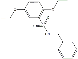 325811-15-2 N-benzyl-2,5-diethoxybenzenesulfonamide