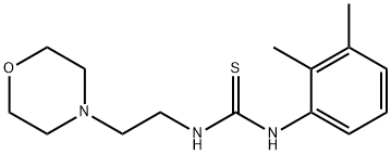 N'-(2,3-dimethylphenyl)-N-[2-(4-morpholinyl)ethyl]carbamimidothioic acid Structure