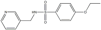 4-ethoxy-N-(3-pyridinylmethyl)benzenesulfonamide,326885-47-6,结构式