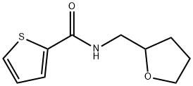 N-(tetrahydro-2-furanylmethyl)-2-thiophenecarboxamide Structure