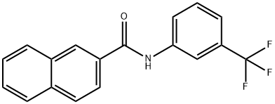 N-[3-(trifluoromethyl)phenyl]-2-naphthamide Structure