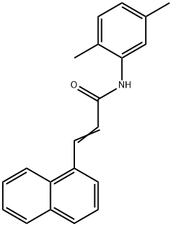 327064-83-5 N-(2,5-dimethylphenyl)-3-(1-naphthyl)acrylamide