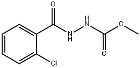 methyl 2-(2-chlorobenzoyl)hydrazinecarboxylate Structure
