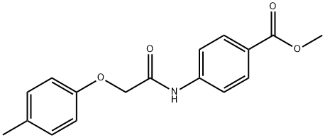 327071-39-6 methyl 4-{[(4-methylphenoxy)acetyl]amino}benzoate