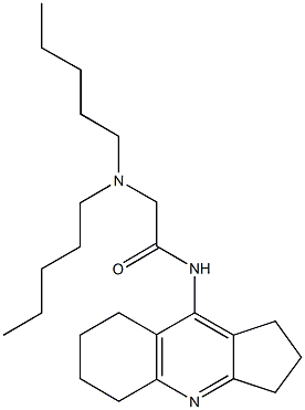 328012-95-9 2-(dipentylamino)-N-(2,3,5,6,7,8-hexahydro-1H-cyclopenta[b]quinolin-9-yl)acetamide