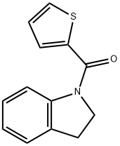 1-(2-thienylcarbonyl)indoline Structure