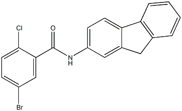 5-bromo-2-chloro-N-(9H-fluoren-2-yl)benzamide|