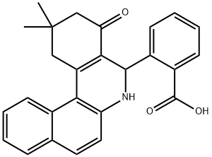 328267-21-6 2-(2,2-dimethyl-4-oxo-1,2,3,4,5,6-hexahydrobenzo[a]phenanthridin-5-yl)benzoic acid