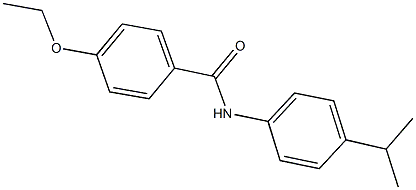 4-ethoxy-N-(4-isopropylphenyl)benzamide Struktur