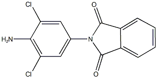 2-(4-amino-3,5-dichlorophenyl)-1H-isoindole-1,3(2H)-dione 结构式