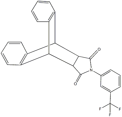 328555-36-8 17-[3-(trifluoromethyl)phenyl]-17-azapentacyclo[6.6.5.0~2,7~.0~9,14~.0~15,19~]nonadeca-2,4,6,9,11,13-hexaene-16,18-dione