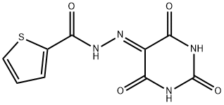 N'-(2,4,6-trioxotetrahydro-5(2H)-pyrimidinylidene)-2-thiophenecarbohydrazide|