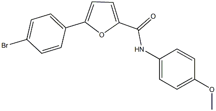 5-(4-bromophenyl)-N-(4-methoxyphenyl)-2-furamide,328969-66-0,结构式