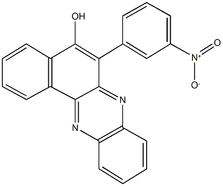 6-{3-nitrophenyl}benzo[a]phenazin-5-ol,329211-54-3,结构式