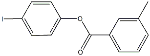4-iodophenyl 3-methylbenzoate,329214-31-5,结构式