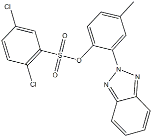 2-(2H-1,2,3-benzotriazol-2-yl)-4-methylphenyl 2,5-dichlorobenzenesulfonate|