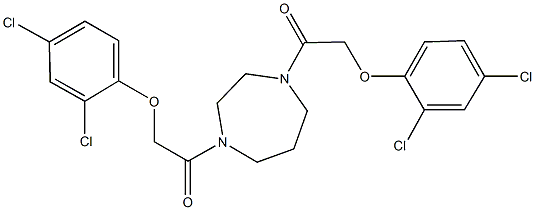 329219-53-6 1,4-bis[(2,4-dichlorophenoxy)acetyl]-1,4-diazepane