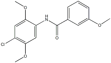 329221-85-4 N-(4-chloro-2,5-dimethoxyphenyl)-3-methoxybenzamide