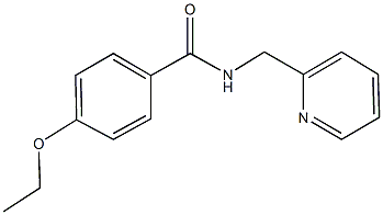 4-ethoxy-N-(2-pyridinylmethyl)benzamide 化学構造式