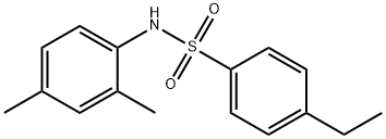 N-(2,4-dimethylphenyl)-4-ethylbenzenesulfonamide Struktur