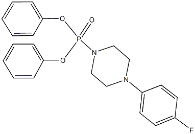 329266-45-7 diphenyl 4-(4-fluorophenyl)-1-piperazinylphosphonate