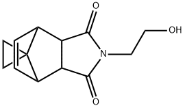 4-(2-hydroxyethyl)-spiro[4-azatricyclo[5.2.1.0~2,6~]dec-8-ene-10,1'-cyclopropane]-3,5-dione,329716-92-9,结构式
