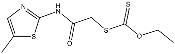 O-ethyl S-{2-[(5-methyl-1,3-thiazol-2-yl)amino]-2-oxoethyl} dithiocarbonate|