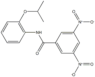 329919-85-9 3,5-dinitro-N-(2-isopropoxyphenyl)benzamide