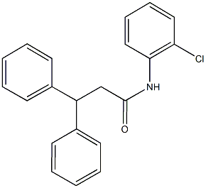 329931-59-1 N-(2-chlorophenyl)-3,3-diphenylpropanamide