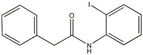 N-(2-iodophenyl)-2-phenylacetamide Structure